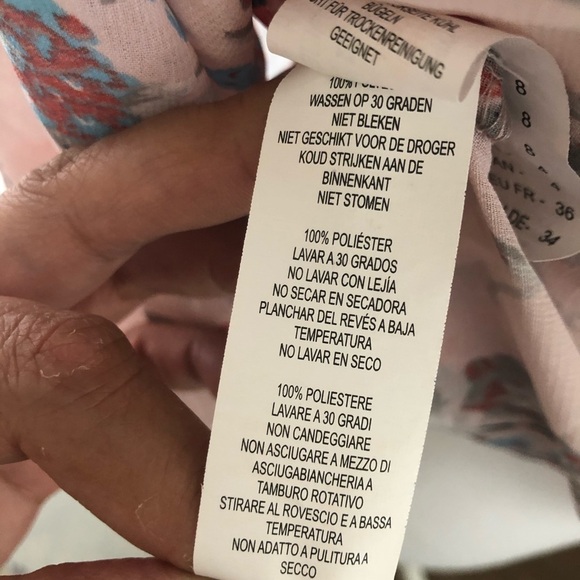 Boohoo floral blouse Size 4 NEW - Picture 9 of 11